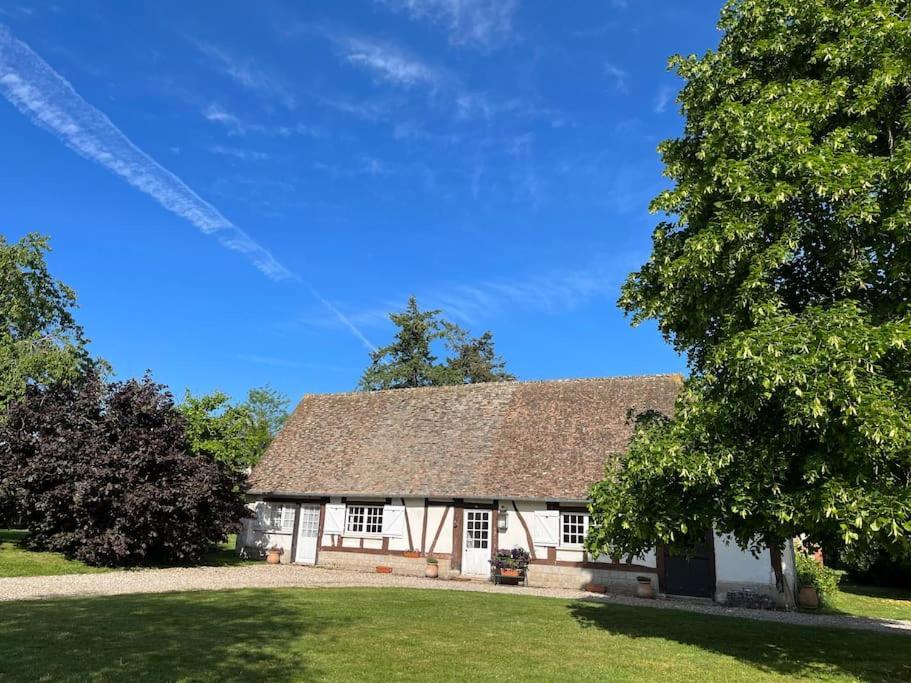Le Colombage, Jolie Longere Pres De Giverny Eure Hardencourt-Cocherel Exterior foto